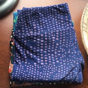 Lularoe OS purple leggings